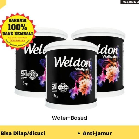 Cat Tembok Weldon 1 Kg