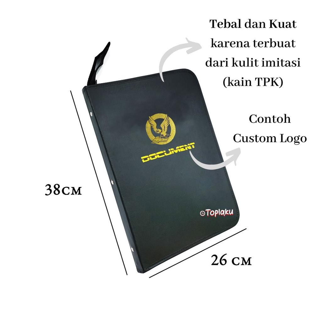 

Diskon Topla Dokumen Keeper 888 Map Ijazah Resleting Kulit Anti Air Isi 20 Lembar Map File Resleting Map Dokumen Dk 888 Document Keeper File Diskon