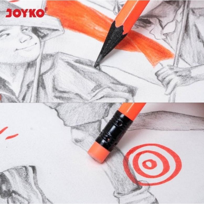 

Promo P 116 Pensil 2B + Penghapus Joyko P-116 Kualitas Super Berkualitas