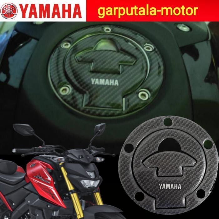 Fuel Cap Cover Xabre B48-Fuelc-Q4-Ka Carbon Pelindung Tutup Tangki Original Dan Terpercaya