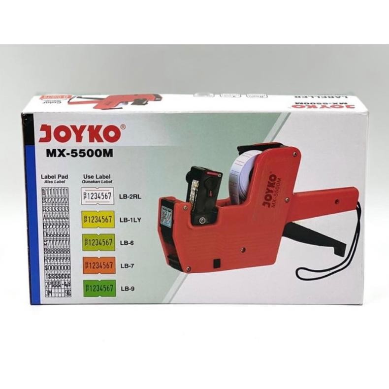 

Promo Alat Mesin Label Harga / Price Labeller Joyko 1 Baris 8 Digit Mx-5500M Berkualitas