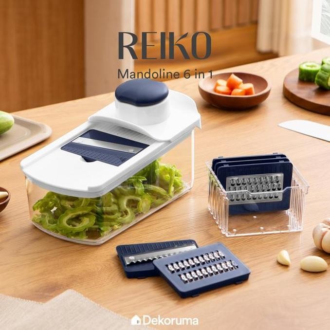 

Terlaris Dekoruma Reiko Alat Pengiris Mandoline 6 In 1 / Slicer