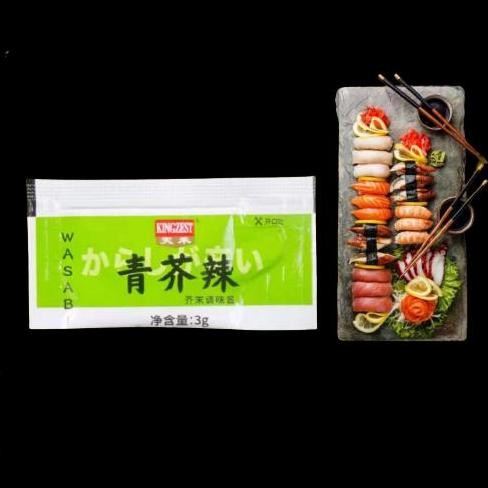 

Wasabi Sachet Penyedap Masakan Sashimi Soba Sushi Pasta Halal 3 Gram