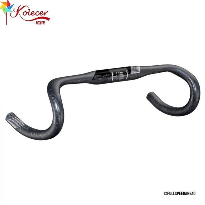 FSA SL-K COMPACT CARBON HANDLEBAR SEPEDA BALAP ROADBIKE DROPBAR ORIGINAL DAN TERPERCAYA