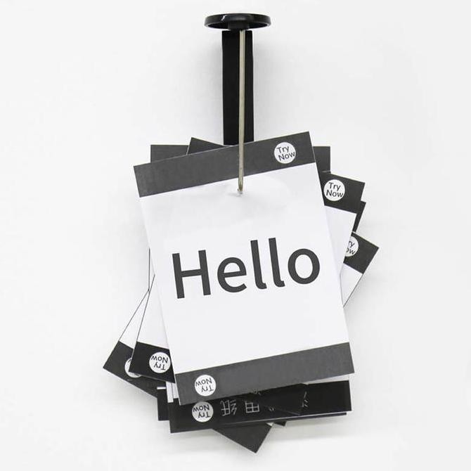 

Nota Paper Spear ,Tusukan Bon, Dengan Tutup Tusukan Bill Untuk Restoran Tempat Servis 3