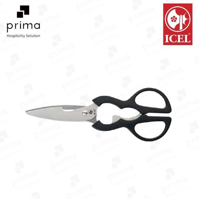 

Terlaris Gunting Dapur Professional Multiporpose Kitchen Shears Black Pp - Icel