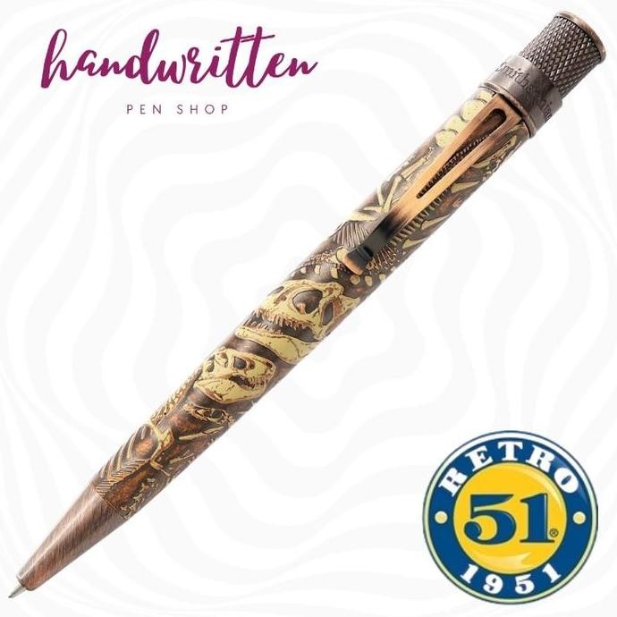 

Smithsonian X Retro 51 Dino Fossil Rollerball Ballpoint Pen/ Pulpen Co