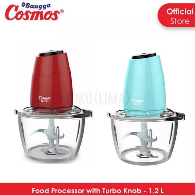 

Terlaris Cosmos Food Processor 1.2 Liter - Fp-313 Chopper Cosmos