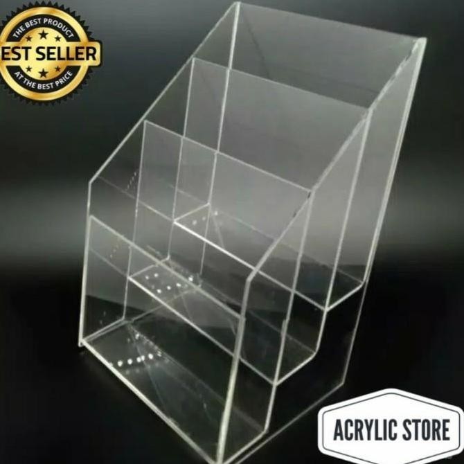 

New Product - Tempat Brosur A5 3 Susun/Akrilik Tempat Brosur A5 Kiarastoreku