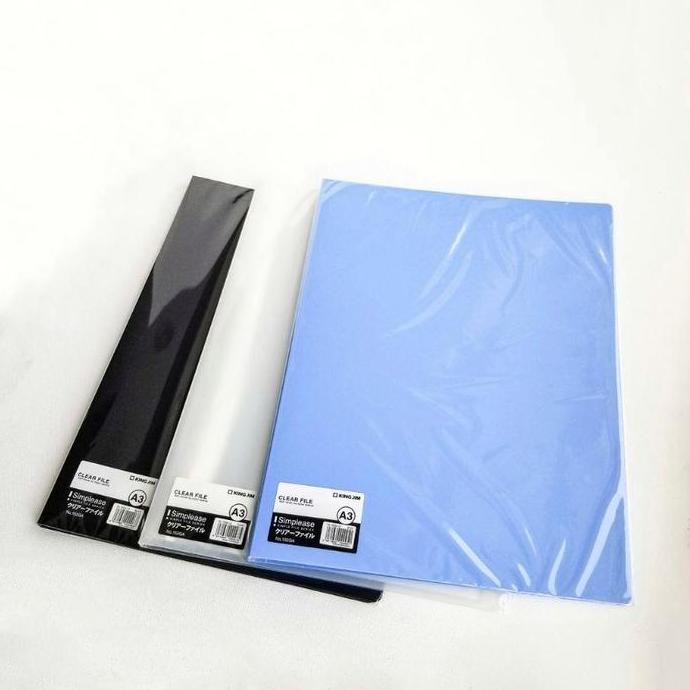 

[SOSHOP] CLEAR HOLDER A3 / CLEAR FILE SIMPLEASE A3 KING JIM 152GA ISI 20 LEMBAR