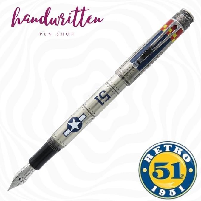 

Retro 51 Mustang P-51 Tornado Brass Fountain Pen Co