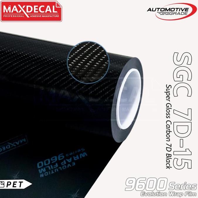 Maxdecal Sgc7D15 High Glossy Carbon 6D Vinyl Skotlet Mobil Meteran
