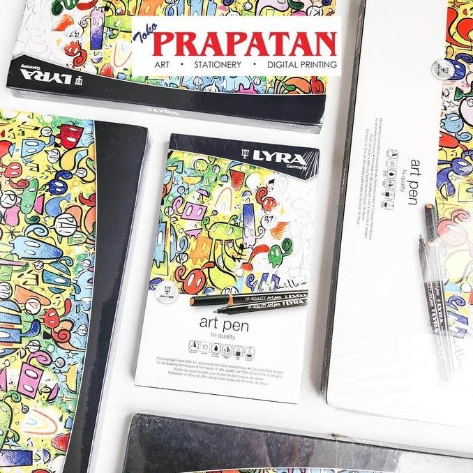 

New Product - Lyra High Quality Art Pen Set Metal Box Kiarastoreku