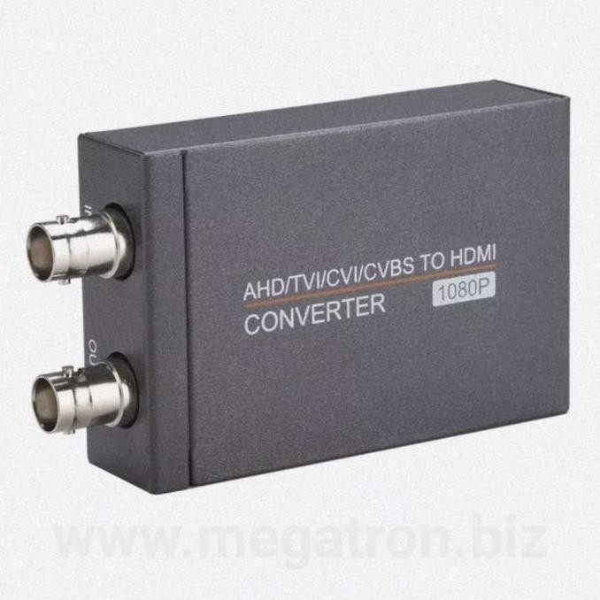 AHD/CVI/TVI CCTV to HDMI Converter - Support up to 8MP 4K CCTV Camera