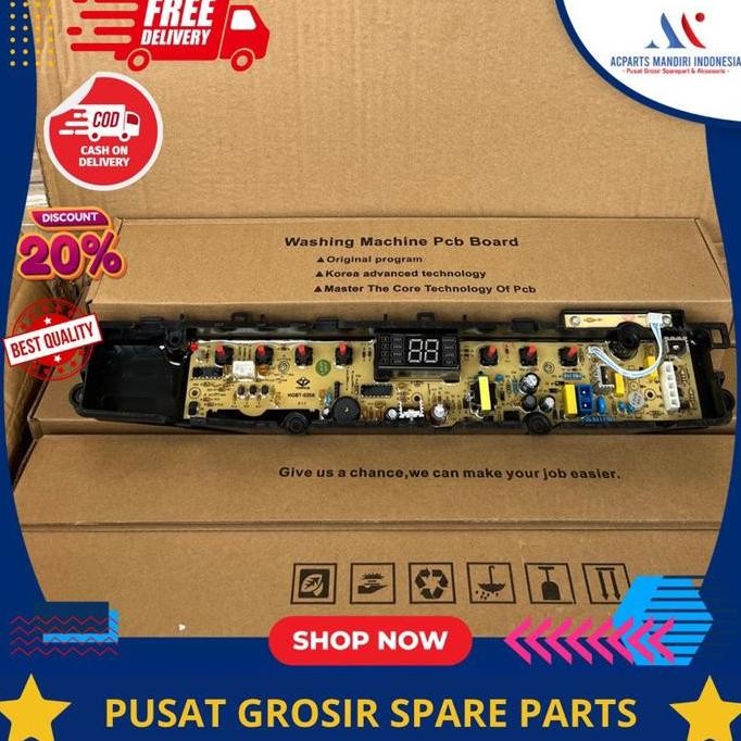 

TERBARU POLYTRON PAW 9527 ( PAW 9527M/X/R/S ), Modul pcb mesin cuci Top Loadin