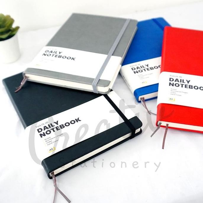 

New Product - [Tulis.Id] Premium Daily Notebook A5 Hard Cover Buku Jurnal Kiarastoreku