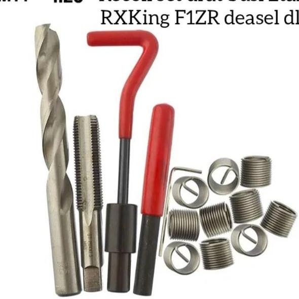 Paket Recoil Set M14X1.25 Recoil Busi Motor 2Tak Ninja Rxking  Recoil Busi Mobil