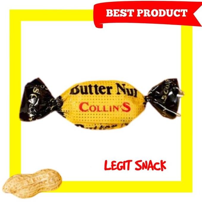 

Permen Collins Butternut 100Pc / Collin Butter Nut Candy Permen Kacang
