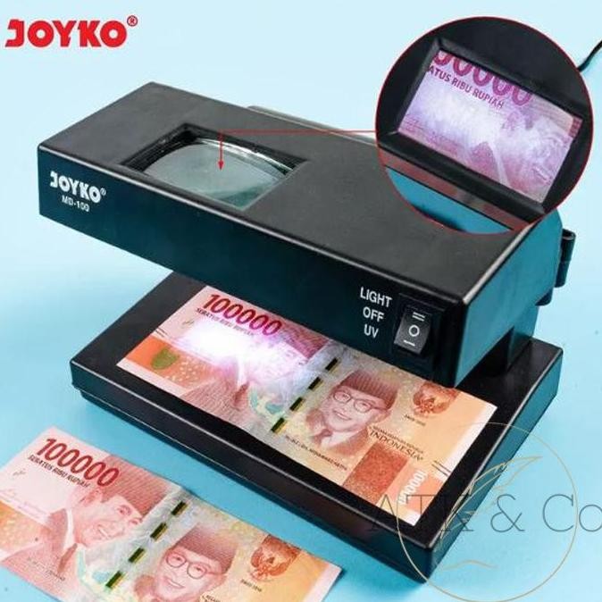 

New Product - Alat Pendeteksi Uang Joyko - Money Detector Joyko Md-100 Kiarastoreku