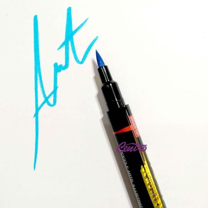 

New Product - Snowman Brush Marker Pen / Spidol Snowman / Bm12 Bm-12 Warna Kiarastoreku