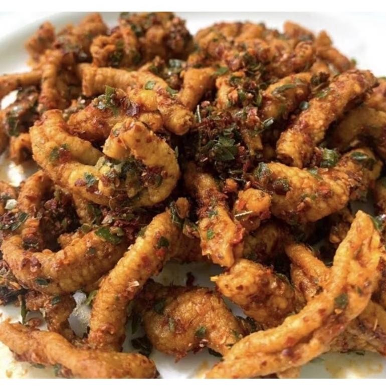 

ID | 100 GR KERIPIK USUS PEDAS GURIH DAUN JERUK