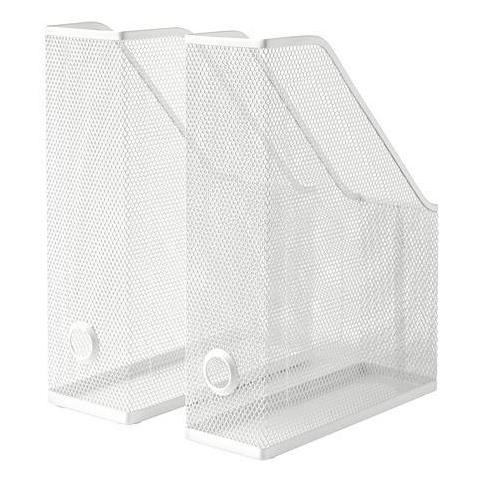 

[SOSHOP] SET BINDER ISI 2 PCS TEMPAT FILE MAJALAH BUKU BAJA PUTIH FOLDER BOX