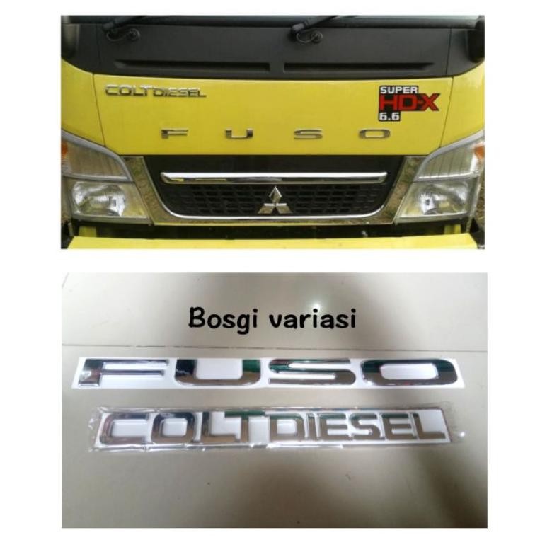 Emblem Logo Fuso canter /emblem canter fuso / emblem colt diesel / emblem fuso L300 / Emblem fuso co