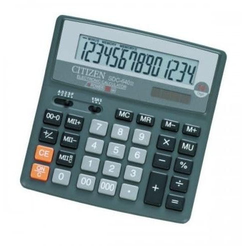 

New Product - Citizen Kalkulator Sdc 640 Ii Kiarastoreku