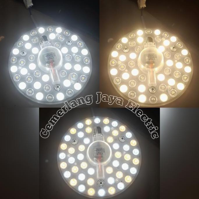 Modul LED Baret/ Reffil lampu Baret 24W 3Warna(3 in 1)
