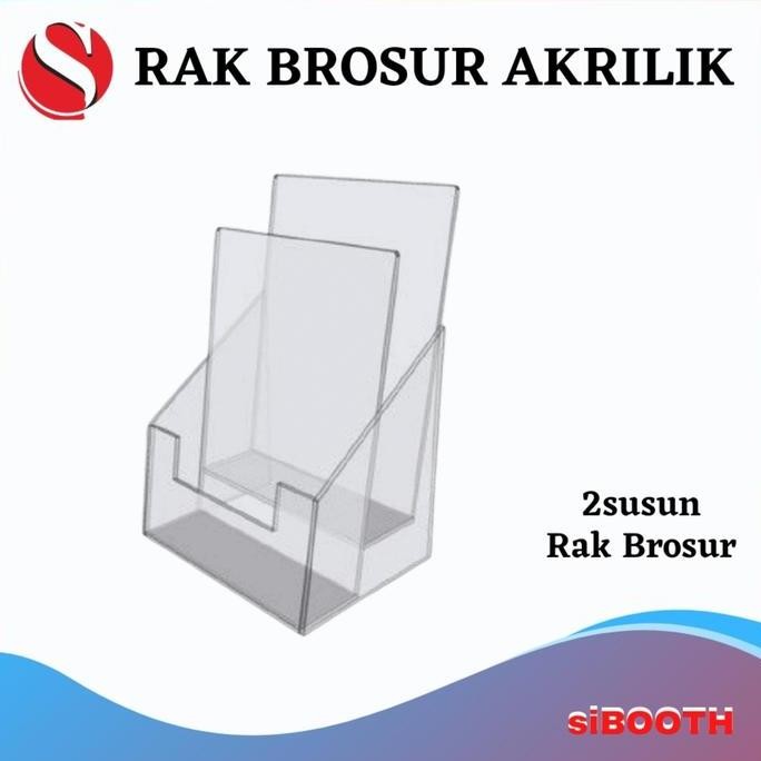 

New Product - Akrilik Tempat Brosur Ukuran A5 Kiarastoreku