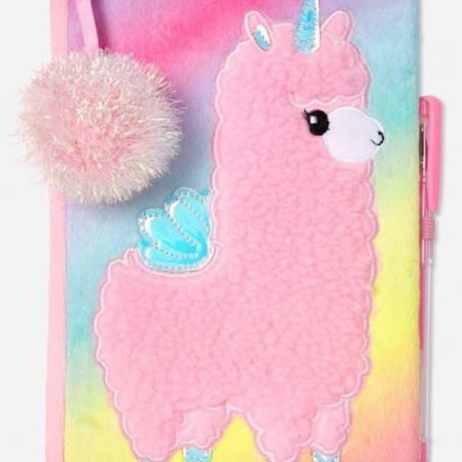 

Buku Diari Diary Justice Original Llamacorn Unicorn Fluffy Co