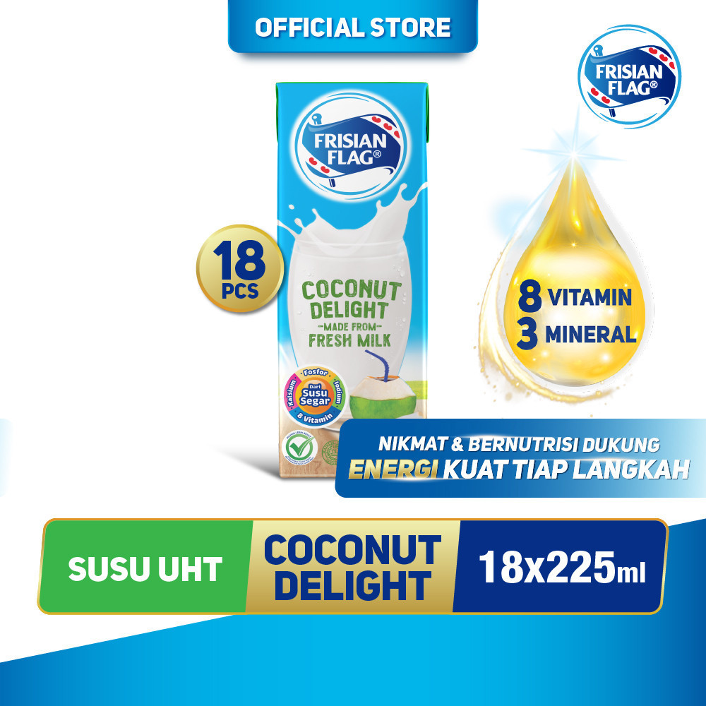 

Frisian Flag UHT Coconut 225ml x 18