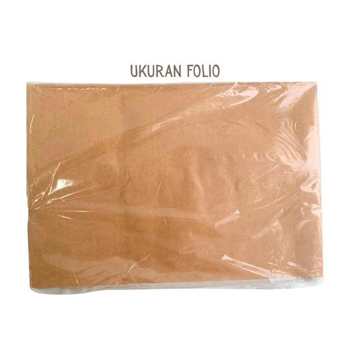 

Amplop / Map Coklat Ukuran Folio Non-Seal Gand Co