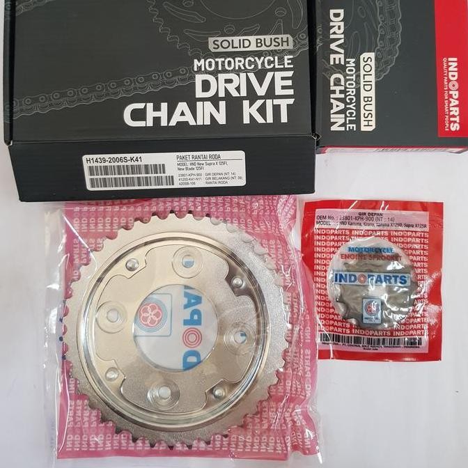 Gear Set Honda Supra X 125 Fi / Blade 125 Fi / H1439-2006S-K41