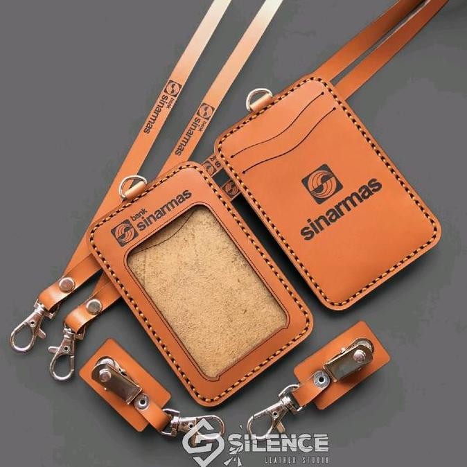 

Id Card Holder Kulit | Holder Id Card Kulit | Tali Lanyard Id Card Kulit Custom | 2Layers Co