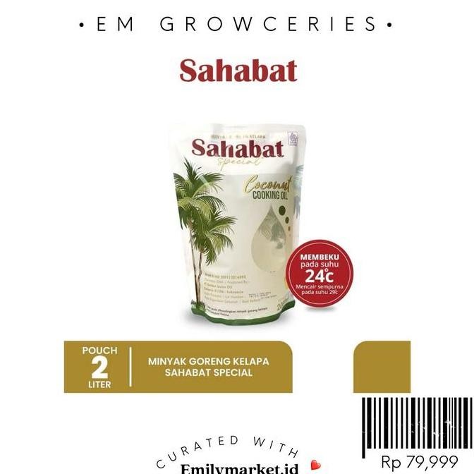 

Grosir Sahabat Special Minyak Goreng Kelapa / Coconut Cooking Oil (Pilih Varian)