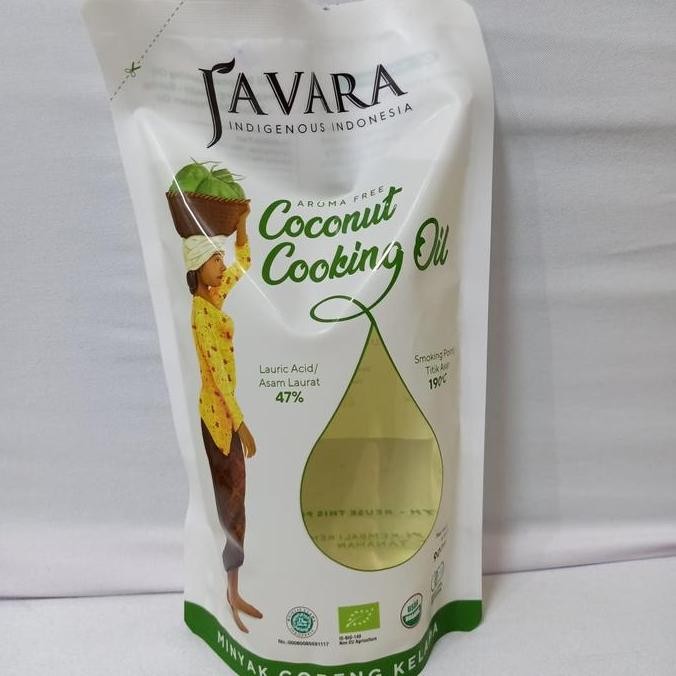 

Murah Javara - Coconut Cooking Oil (Pouch) - 900 Ml