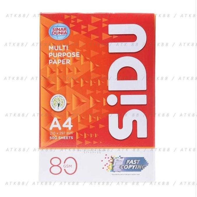 

Kertas Hvs A4 80 Gsm - Sidu Co