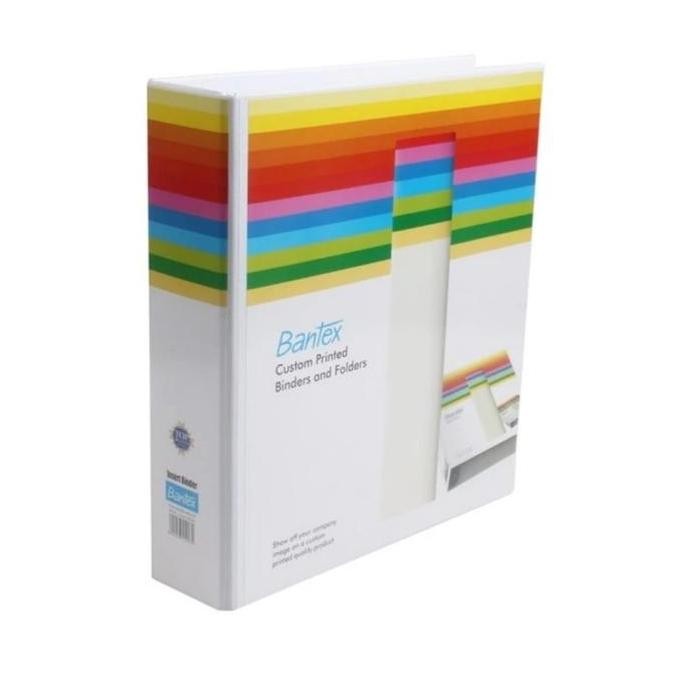 

Ordner Bantex Insert Ring Binder 2 Ring A4 White 8552-07 Putih 52Mm Co