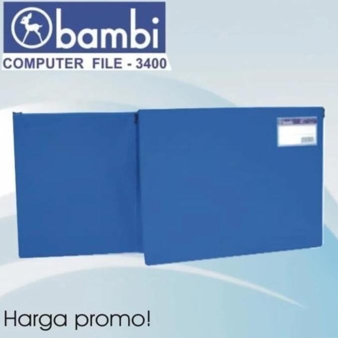

Computer File Bambi 3400 ( 14 7/8 X 11 ) Biru Co