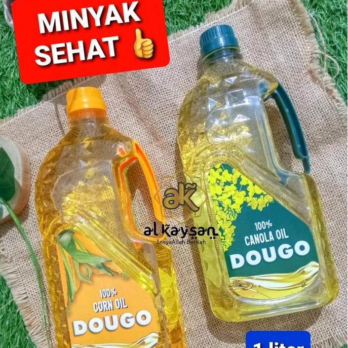 

Murah Minyak Dougo Canola Oil / Corn Oil Minyak Goreng Kanola 1 Liter