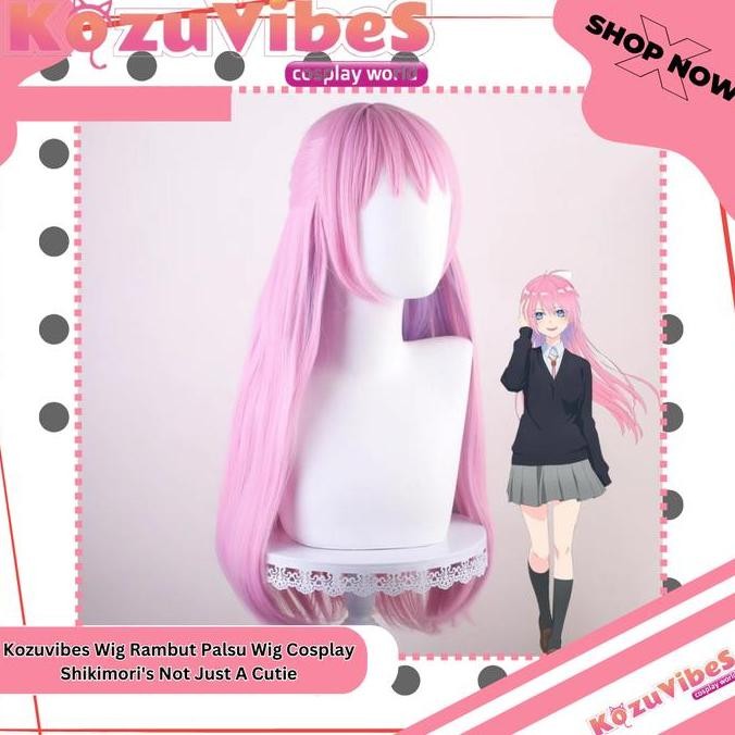 Kozuvibes Wig Rambut Palsu Wig Cosplay Shikimori's Not Just A Cutie