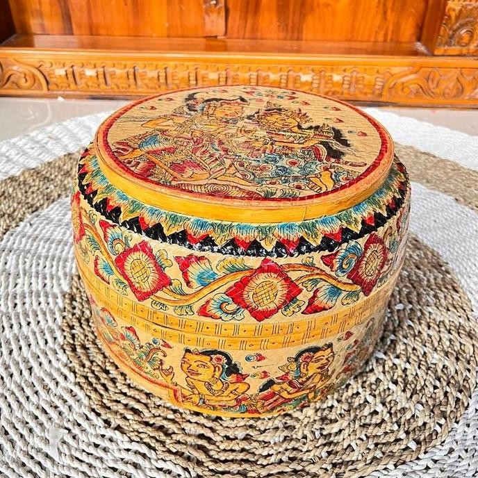 Keben Wayang Kamasan Bulat Bulat Uk 30 Cm Pejatian Co