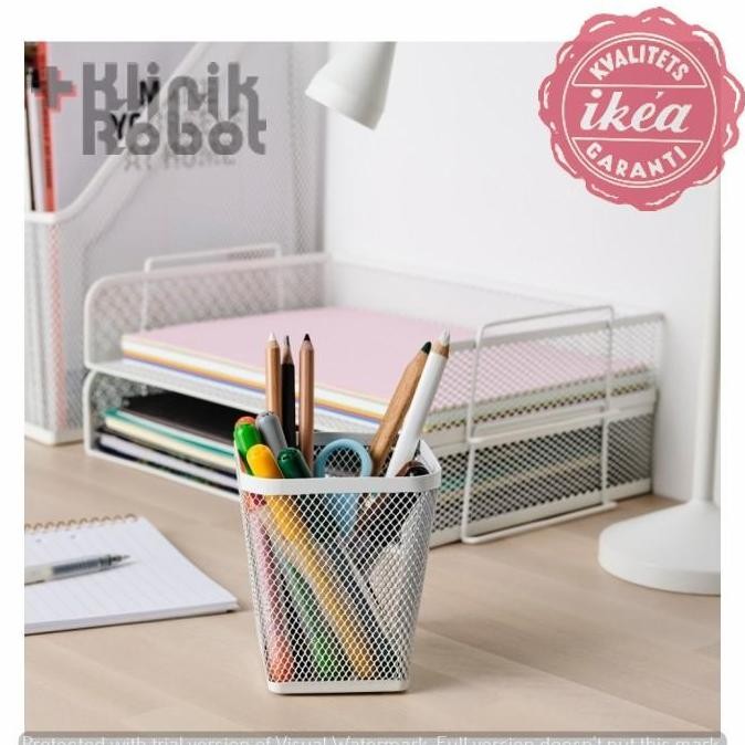 

2Pc Dokument Wadah Pena/Pencil,Wadah Atk,Warna Perak Co