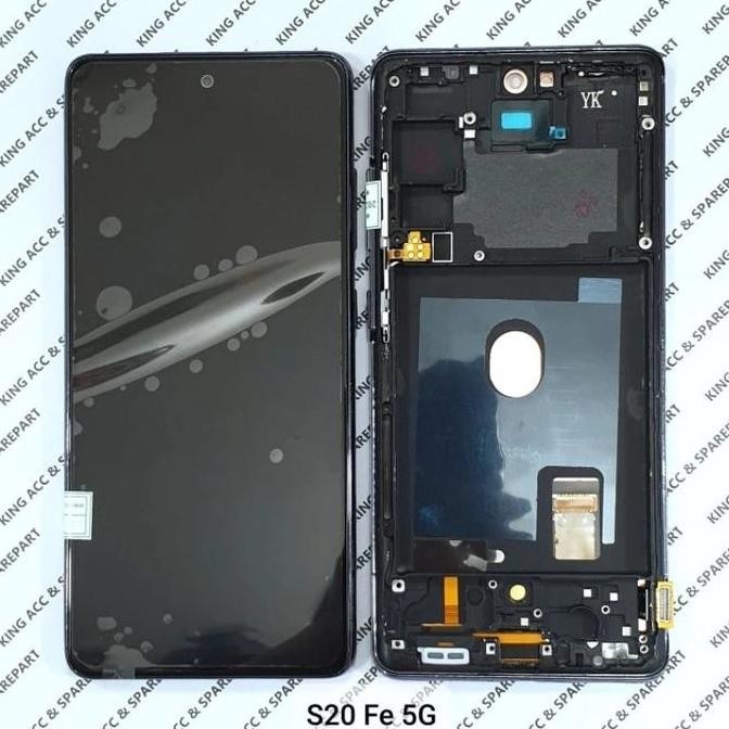 Lcd Touchscreen + Frame Samsung Galaxy S20 Fe 5G S20Fe 5G Oled Co