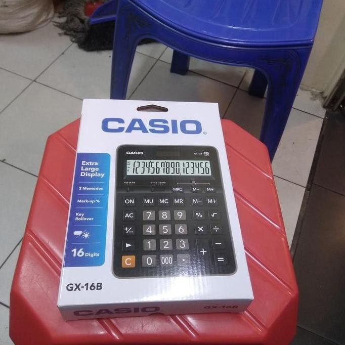 

Kalkulator Casio Gx-16 B. Co