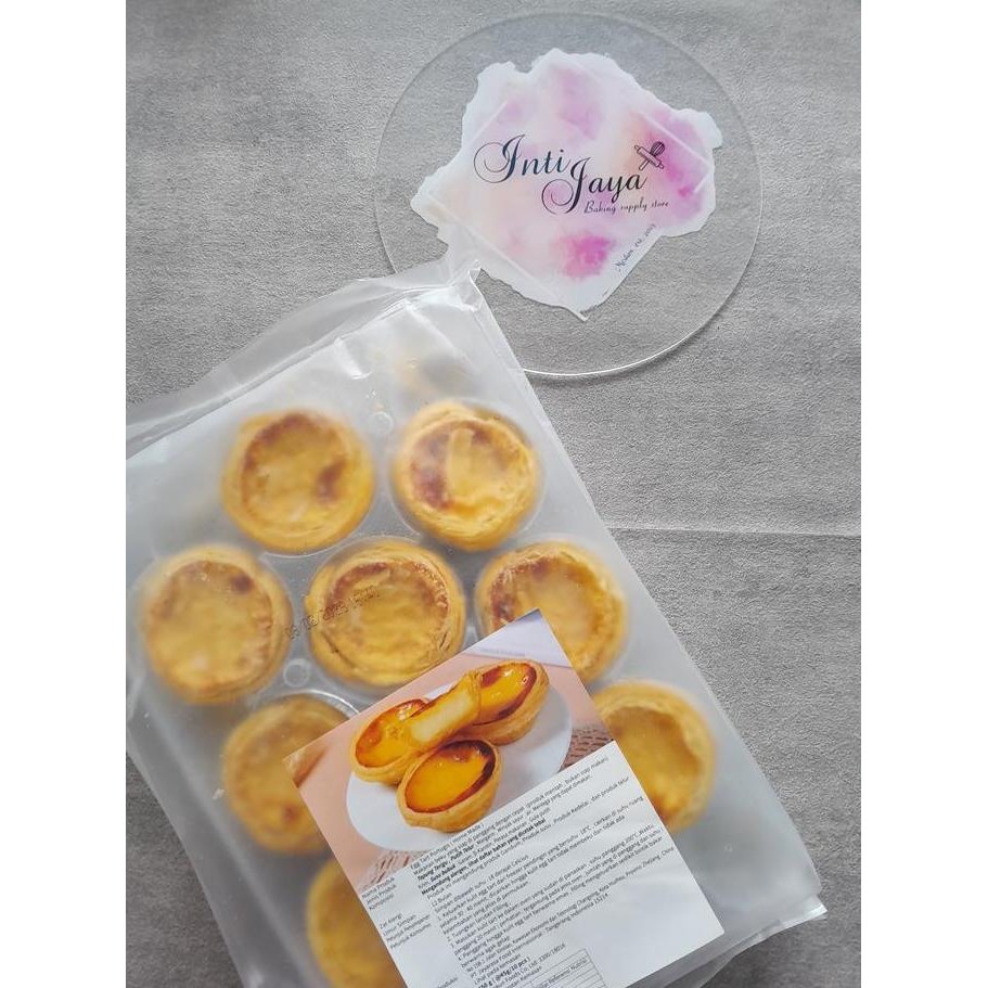 

:::::::] EGG TART PORTUGUESE PASTRY FROZEN (HOME MADE) 10 PCS