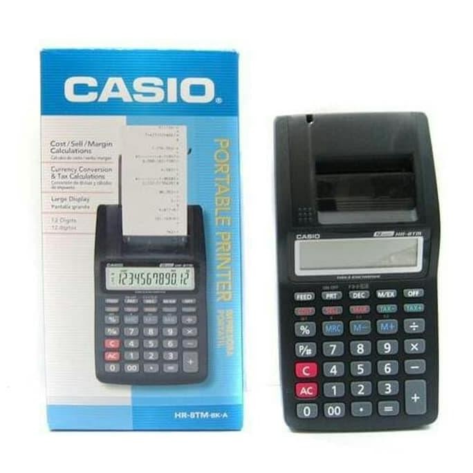 

Casio Hr 8Tm(Calculator Struke) Co