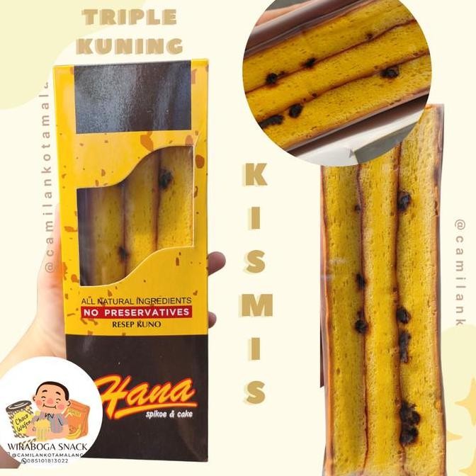 

(Allthebest) Spikoe HANA /Spiku/CAKE Kue Lapis Coklat Kismis Enak JADUL khas malang