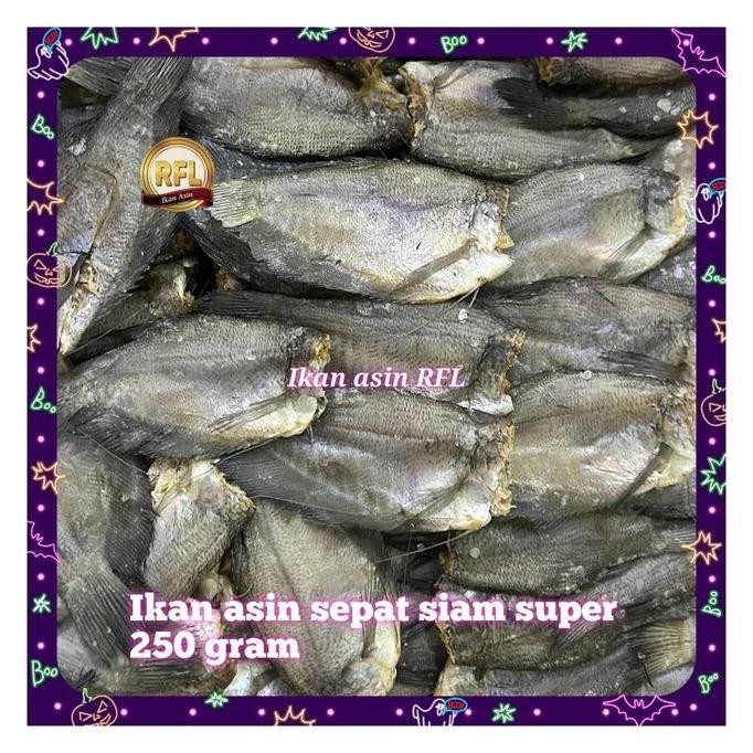 

Ikan Asin Sepat Siam Super 250Gram